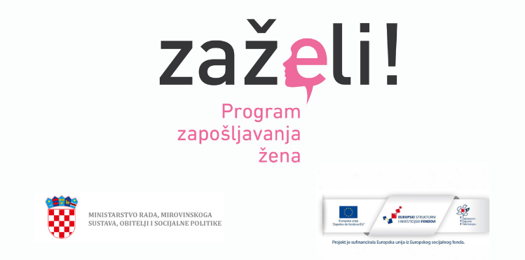 Javni poziv za prijam u radni odnos za potrebe provedbe projekta Zaželi – program zapošljavanja žena – faza III